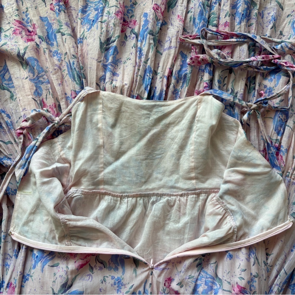 LoveShackFancy Burrow Floral Silk Blend Dress
Whispering Lilac - Picture 2 of 13